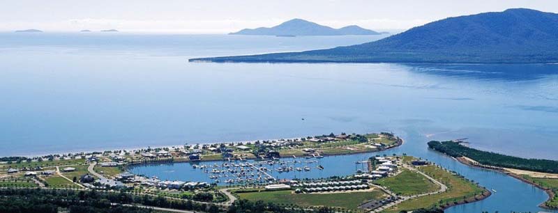 Overhead photo of Port Hinchinbrook